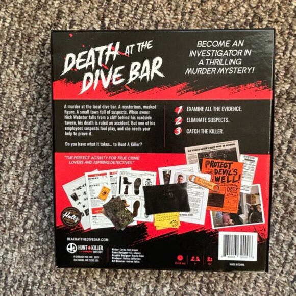 Death at the Divebar Escape Room Game - Picture 3 of 3